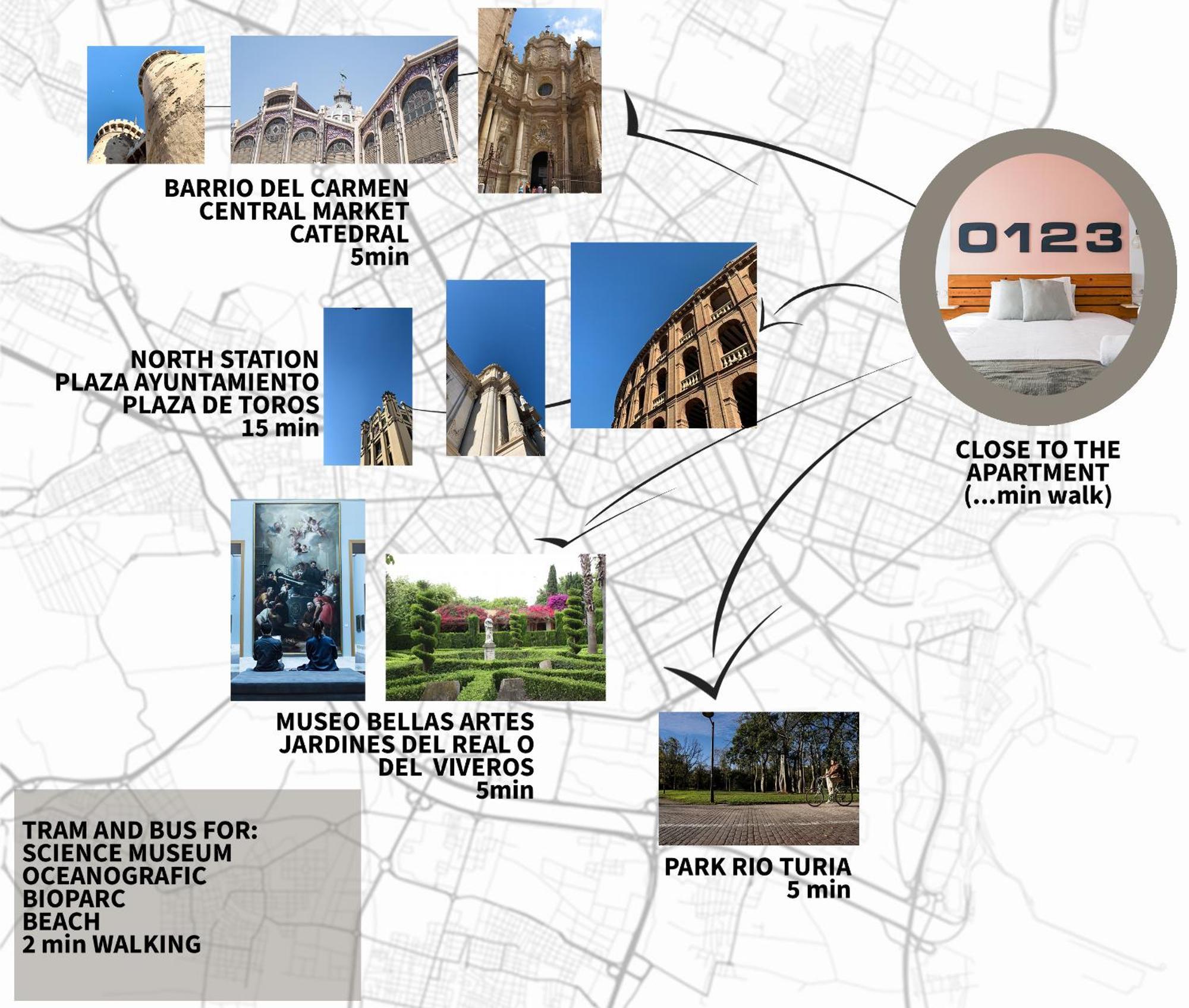Torres De Serrano Apartment Valencia Eksteriør bilde
